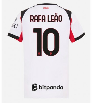 AC Milan Rafael Leao #10 Udebanetrøje Dame 2025-26 Kortærmet